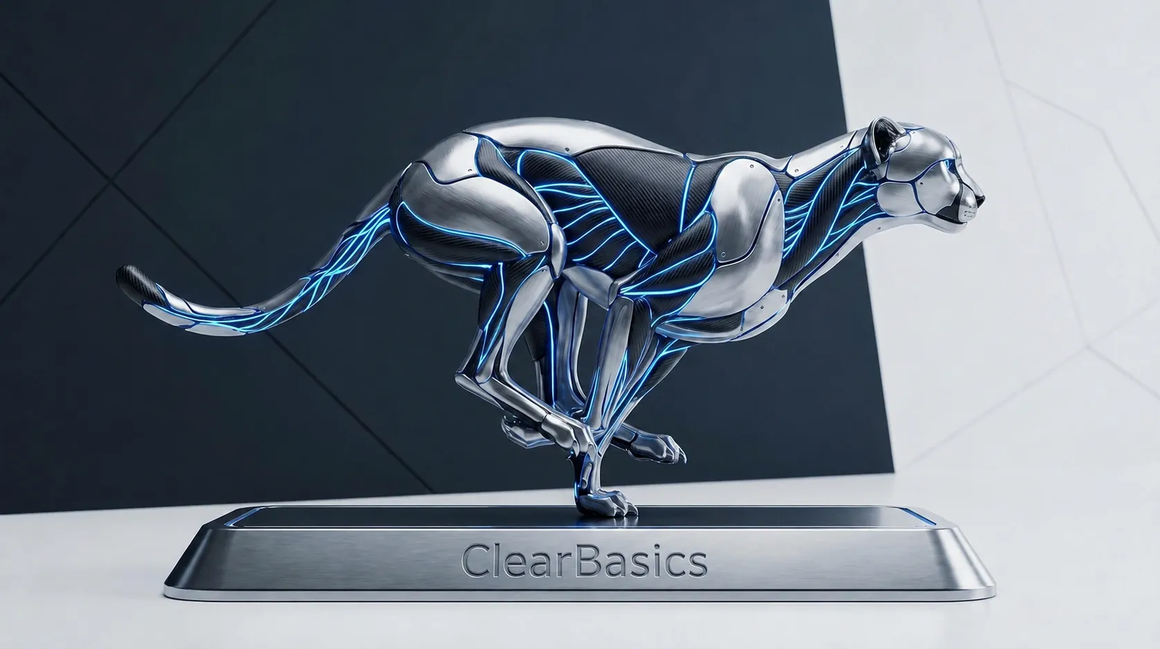Abstract premium technology visual